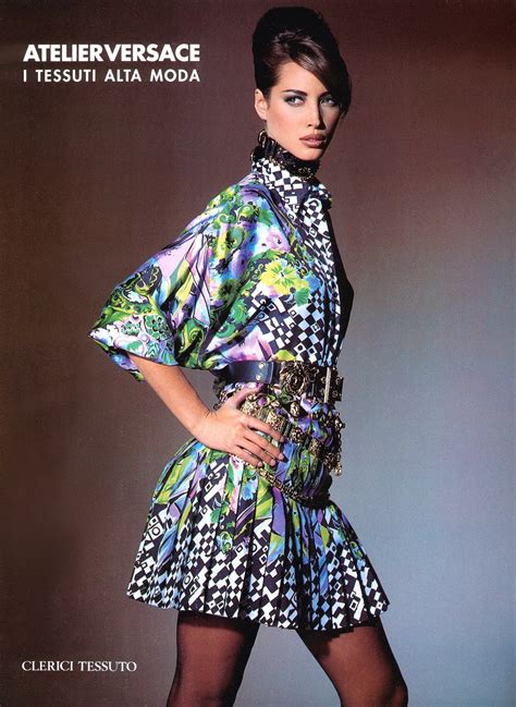 gianni versace christy turlington|gianni versace.